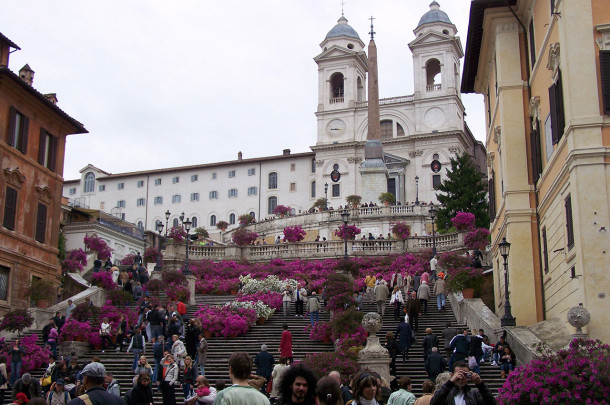 Marches Trinité des Monts Rome