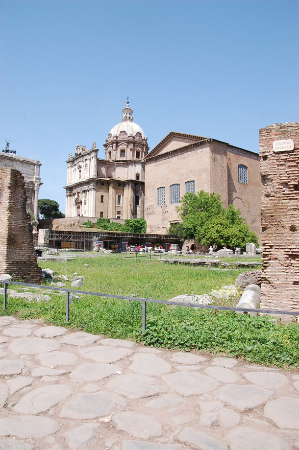 Ruines Forum Romain Rome