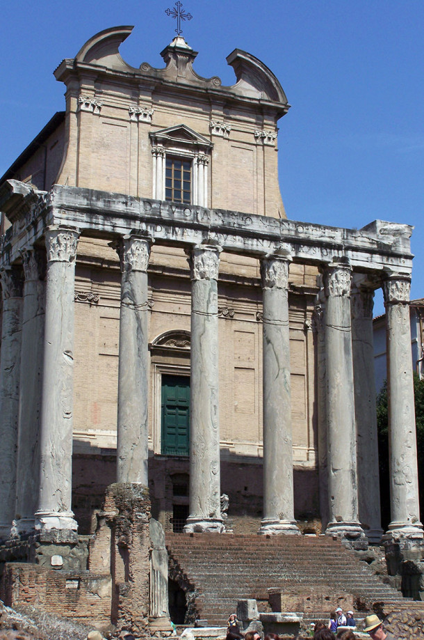 Temple d'Antonin et Faustine