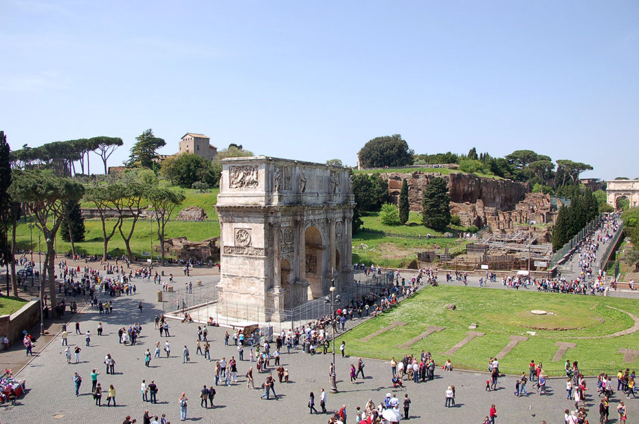 Photos de l Arc de Constantin Rome