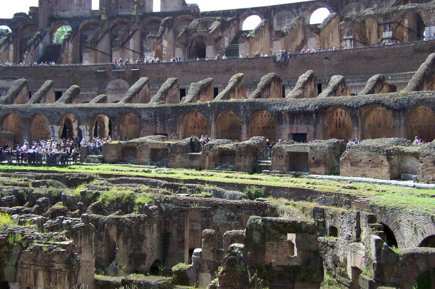 Les ruines du Colisée, ou Colosseo