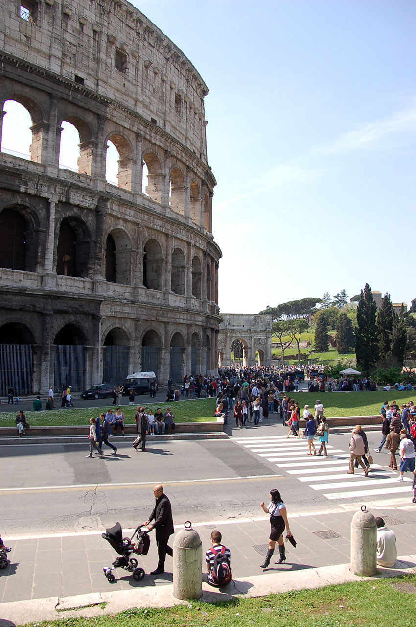 Colisée Rome construction Vespasien