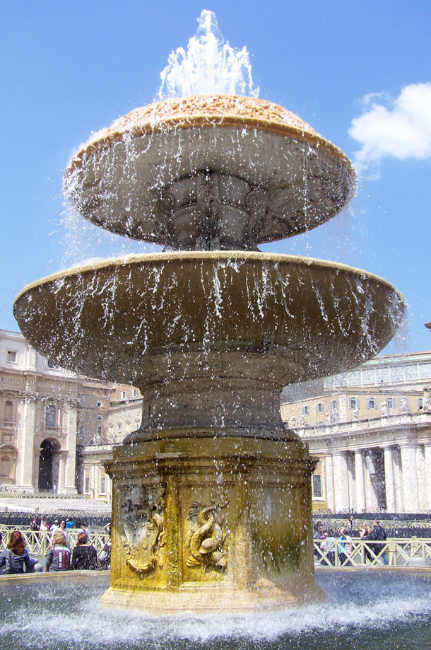 La fontaine du Bernin