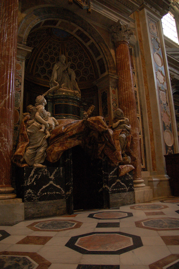 Monument Alexandre VII, le Bernin