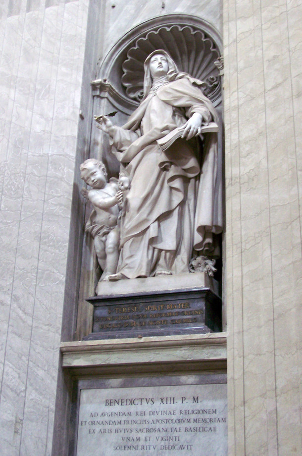 Statue de Sainte-Thérèse d'Avila