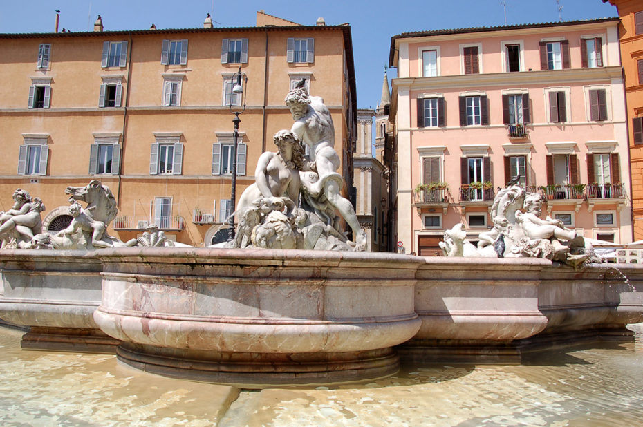 La fontaine de Neptune