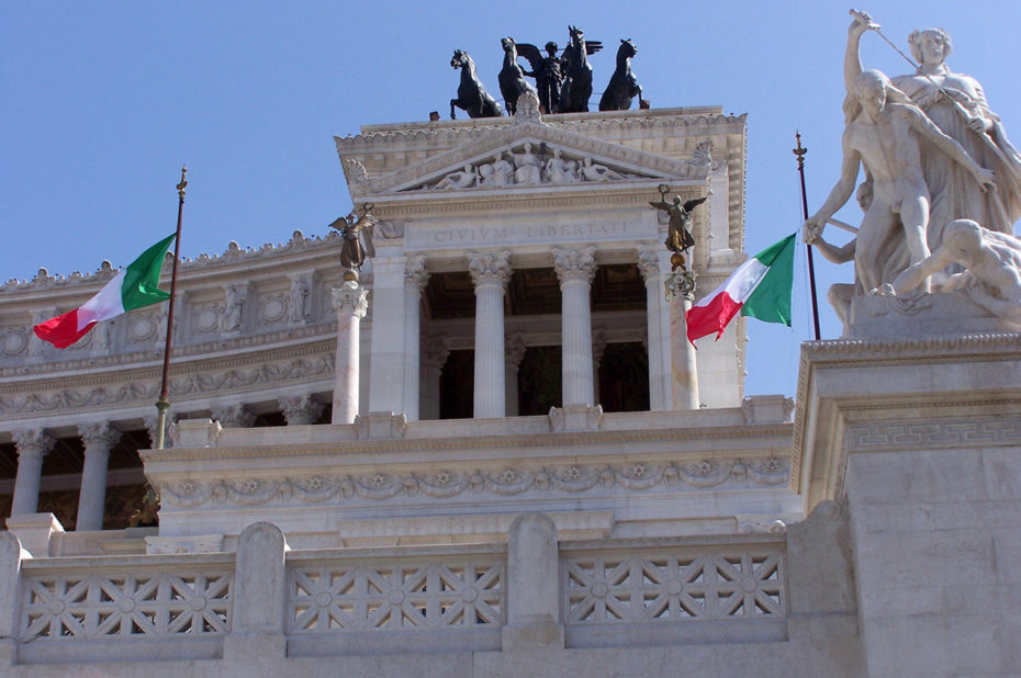 Détail monument Victor Emmanuel II