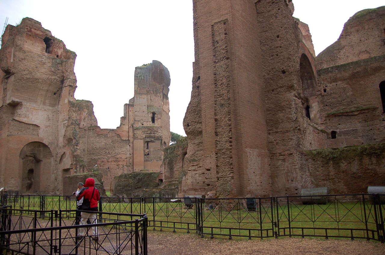 Photos des thermes de Caracalla