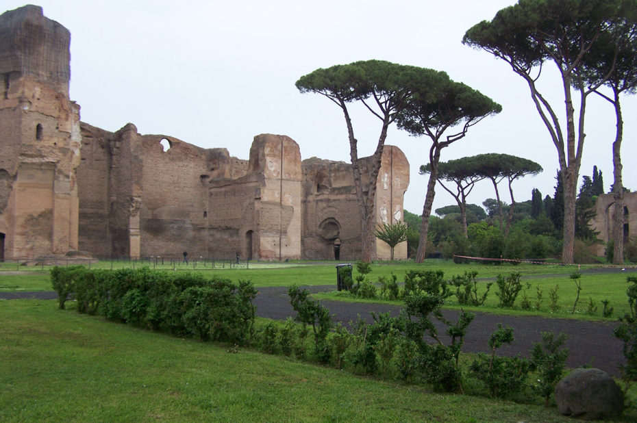 Les thermes de Caracalla