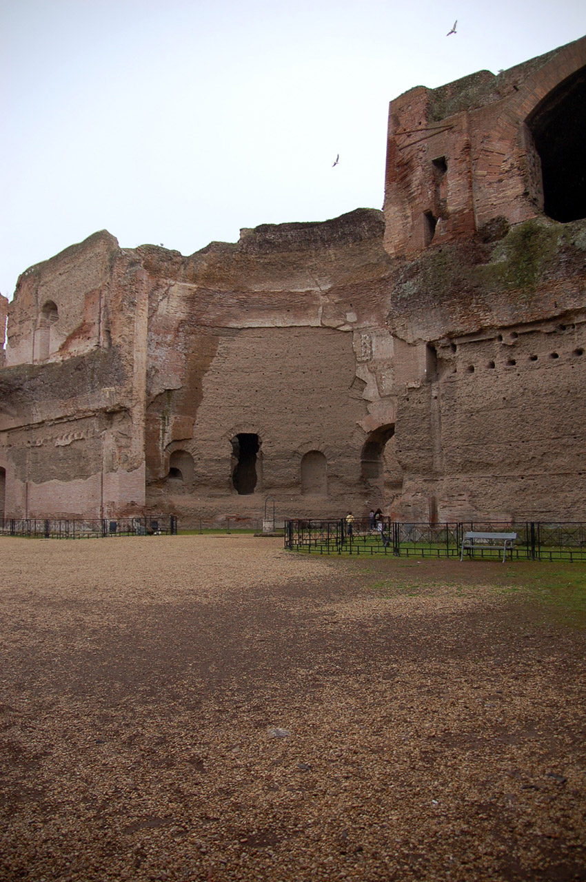 Visite des ruines des thermes