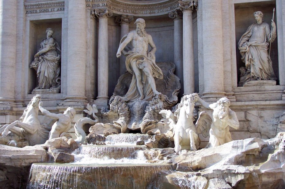 La fontaine de Trevi