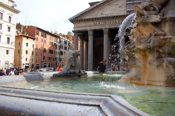 La fontaine de la Rotonde