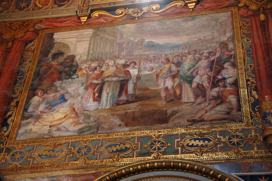 Peinture basilique Saint-Jean-de-Latran