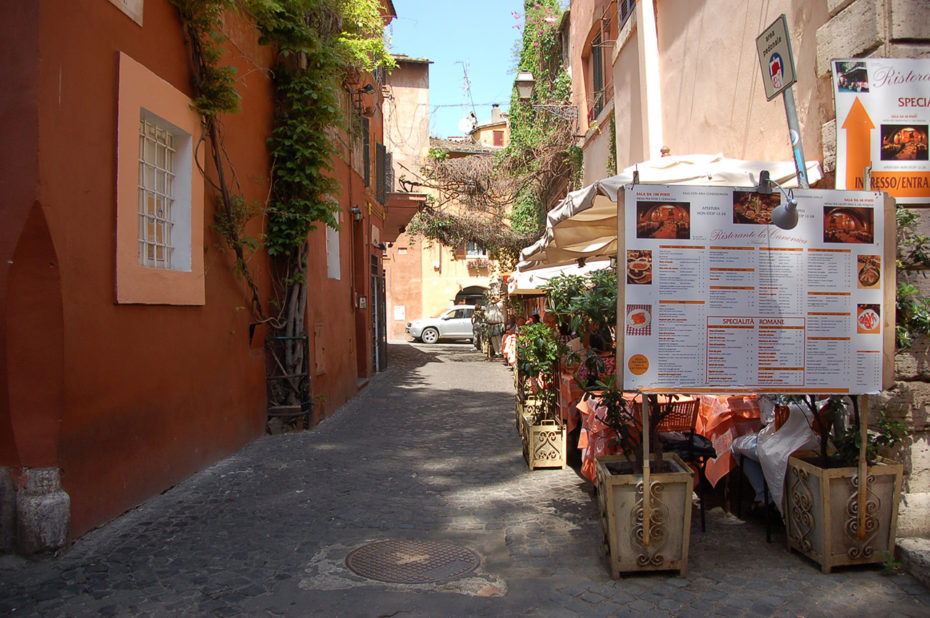 Ruelle colorée Trastevere