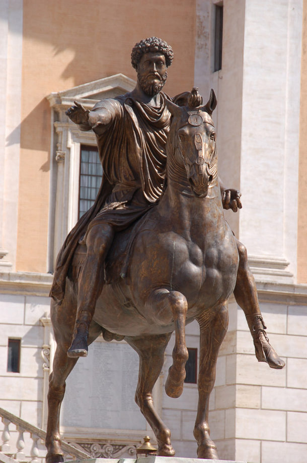 Statue de Marc-Aurèle à cheval