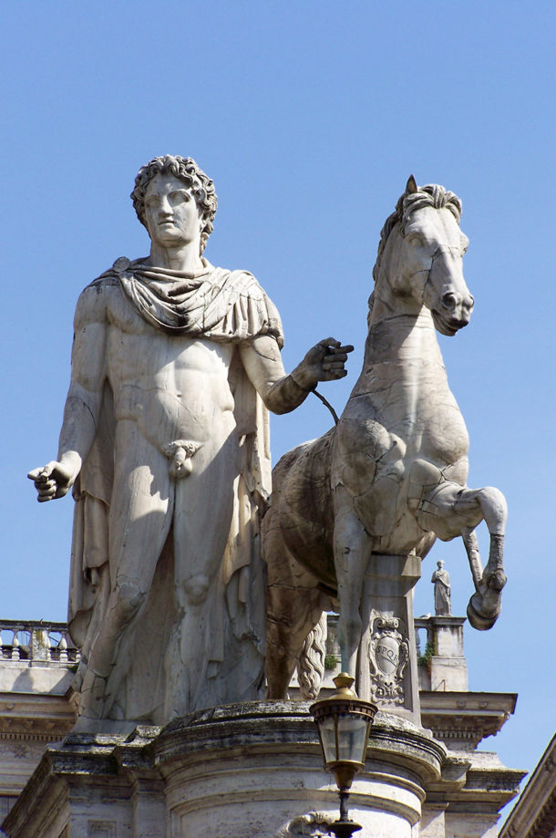 Statue de Pollux place du Capitole
