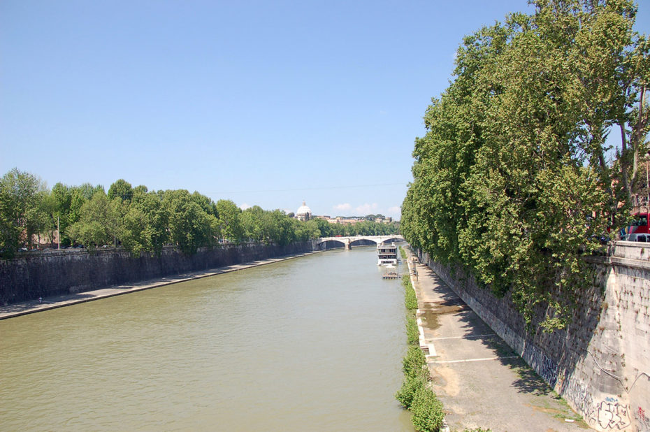 Le Tibre, fleuve qui traverse Rome