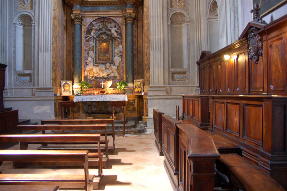 Une chapelle dans la basilique