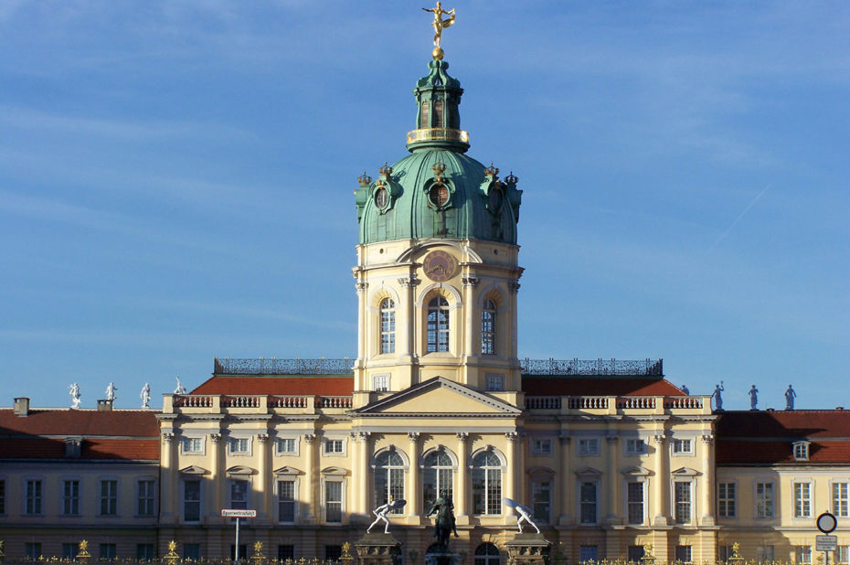 Le bâtiment central du château de Charlottenburg