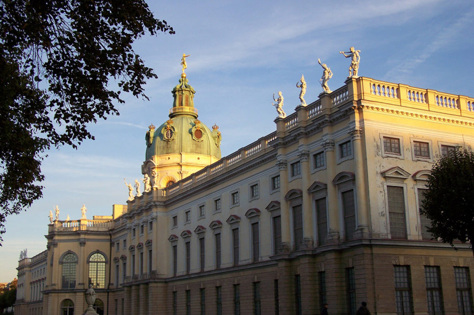 Le château au coucher du soleil