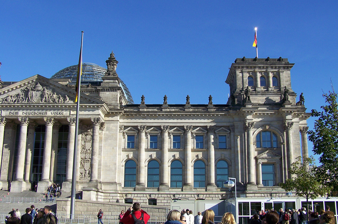 Le Reichstag abrite le Bundestag