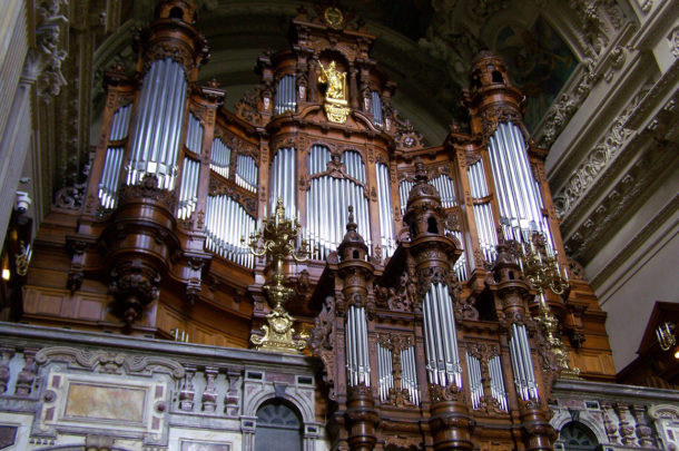 L'orgue grandiose de la cathédrale de Berlin