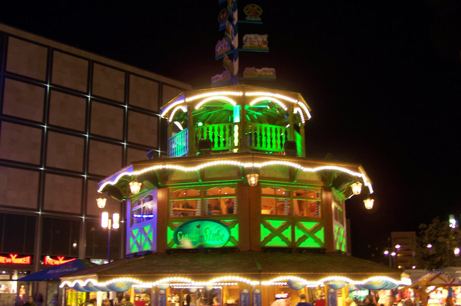 Alexanderplatz, by night