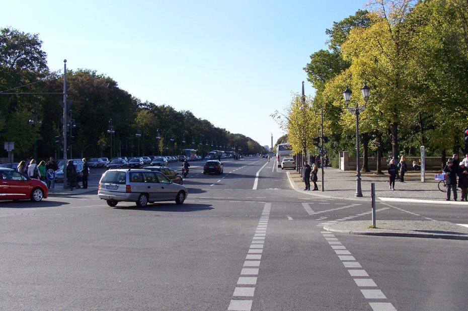 Avenue du 17 juin à Berlin