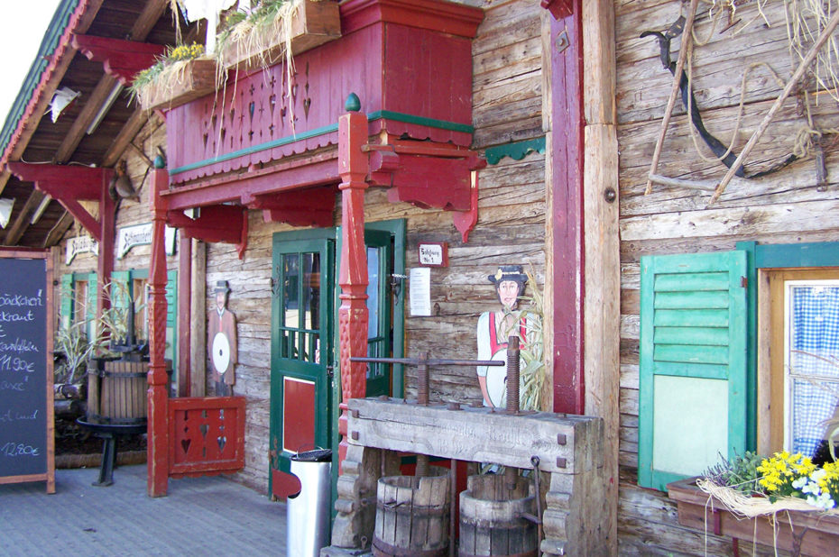 Un bar dans un chalet sur Alexanderplatz