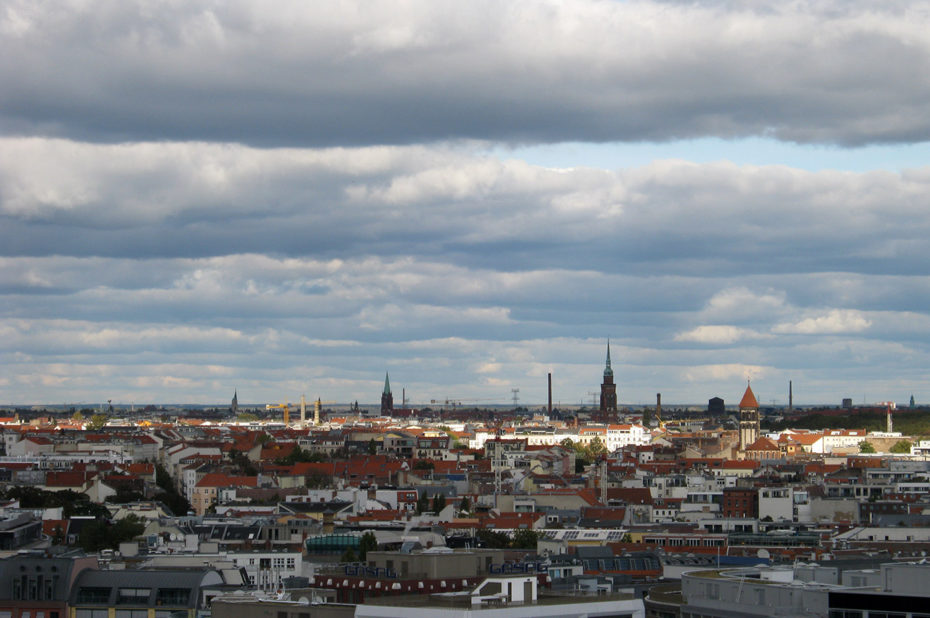 Berlin sous les nuages