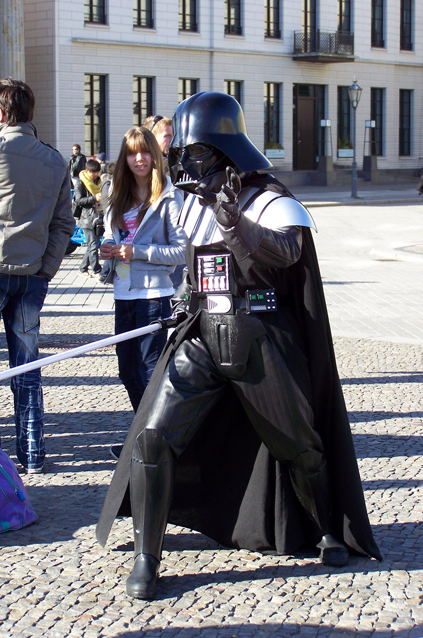 Qui eut cru que Dark Vador était à Berlin ?