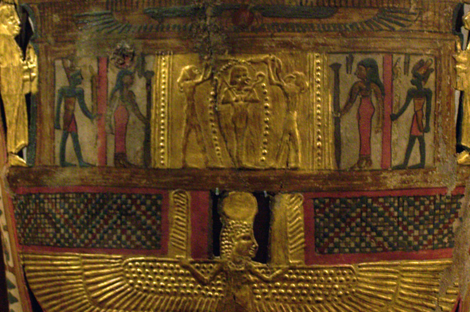 Détail d'un sarcophage