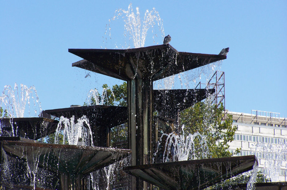 La fontaine de l'Amitié entre les Peuples