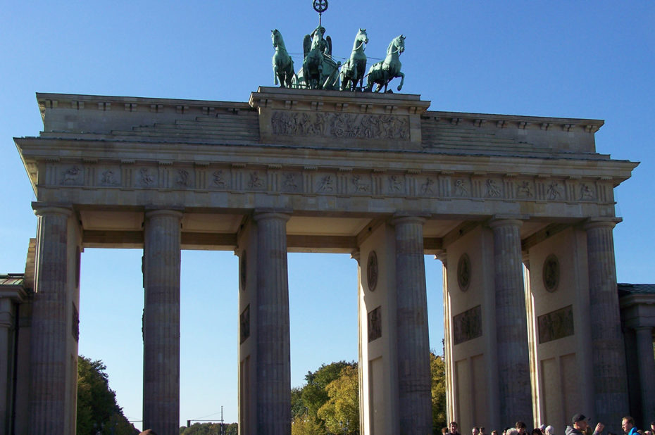 La porte de Brandebourg à Berlin