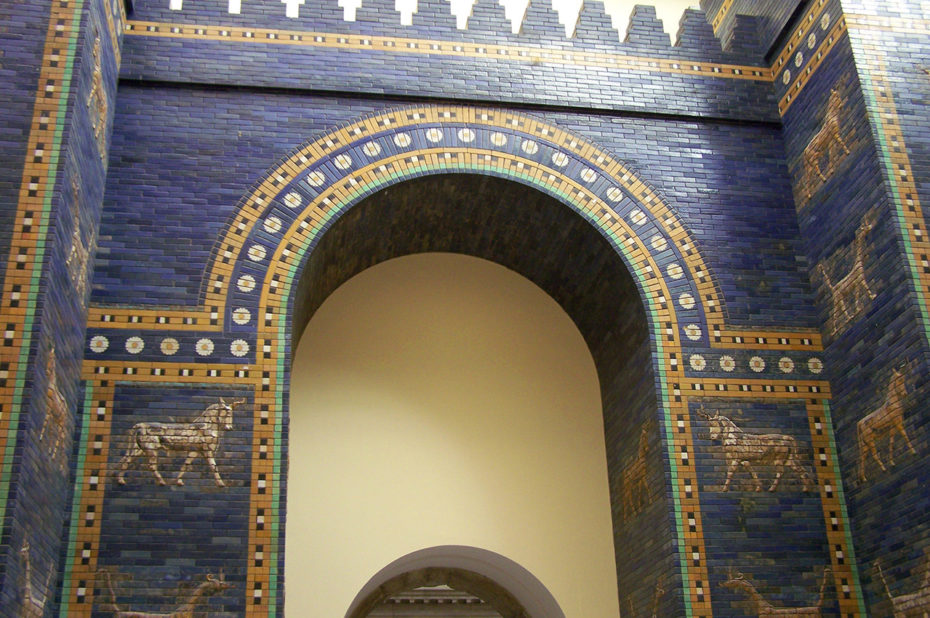 La porte d'Ishtar à Babylone