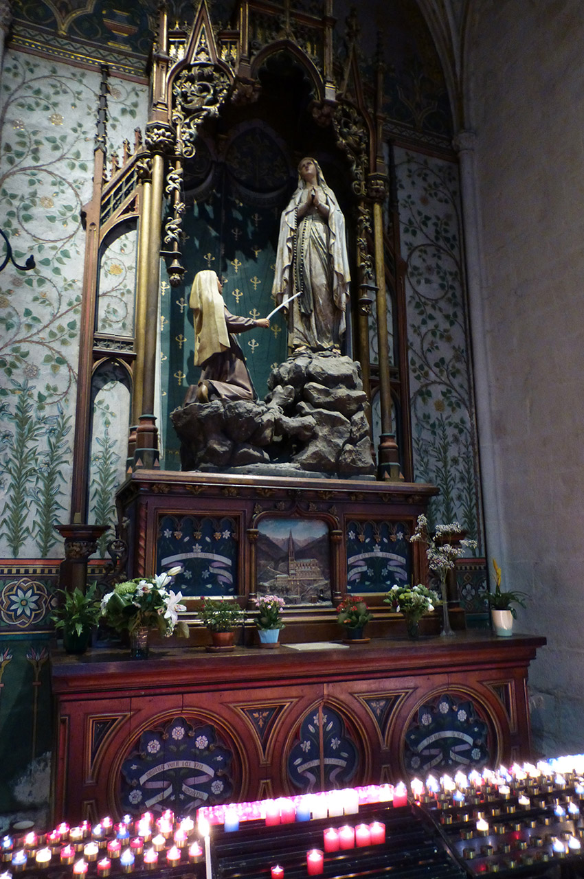 Chapelle de dévotion à Notre-Dame de Lourdes