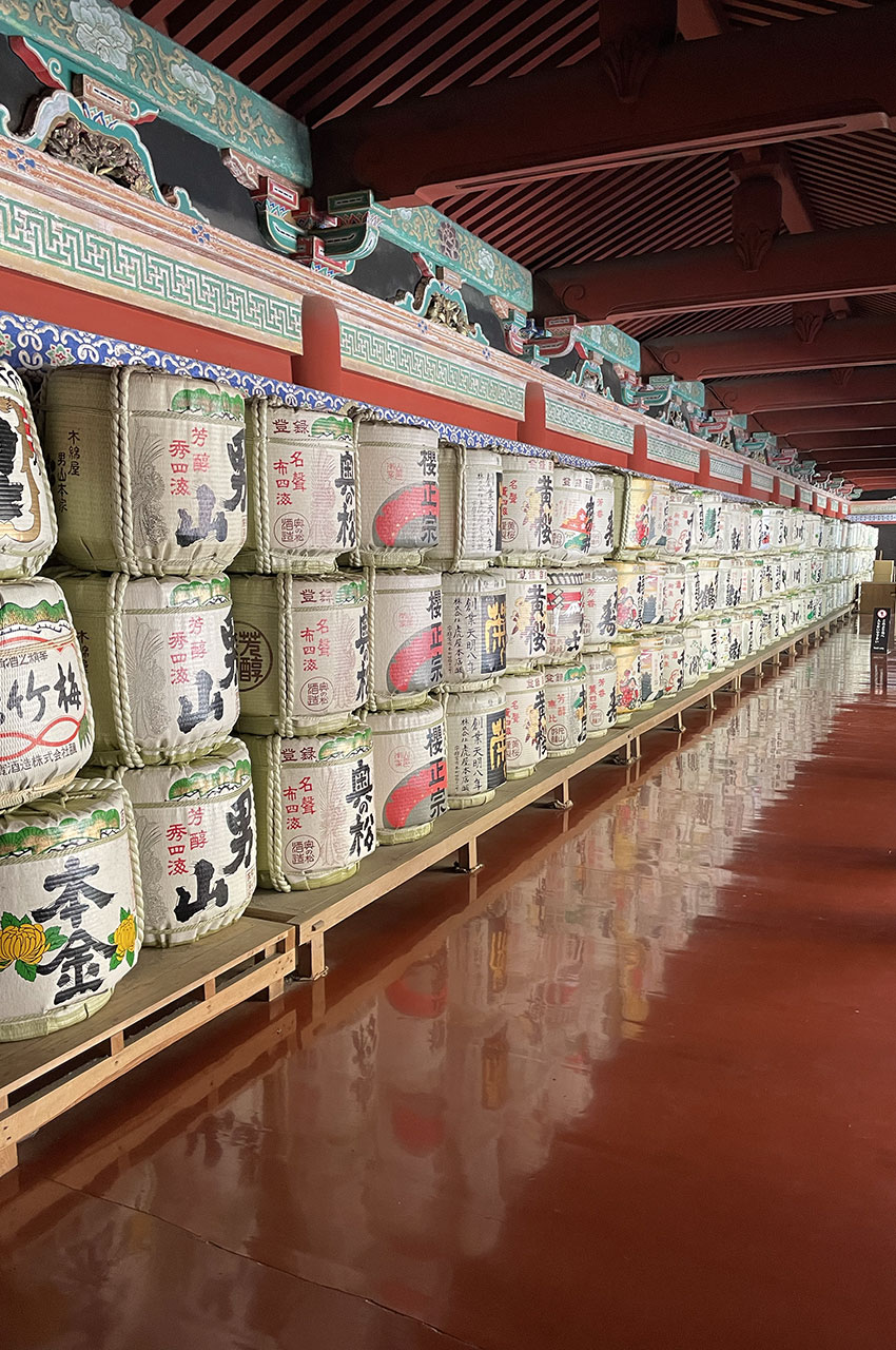 Barils de sake