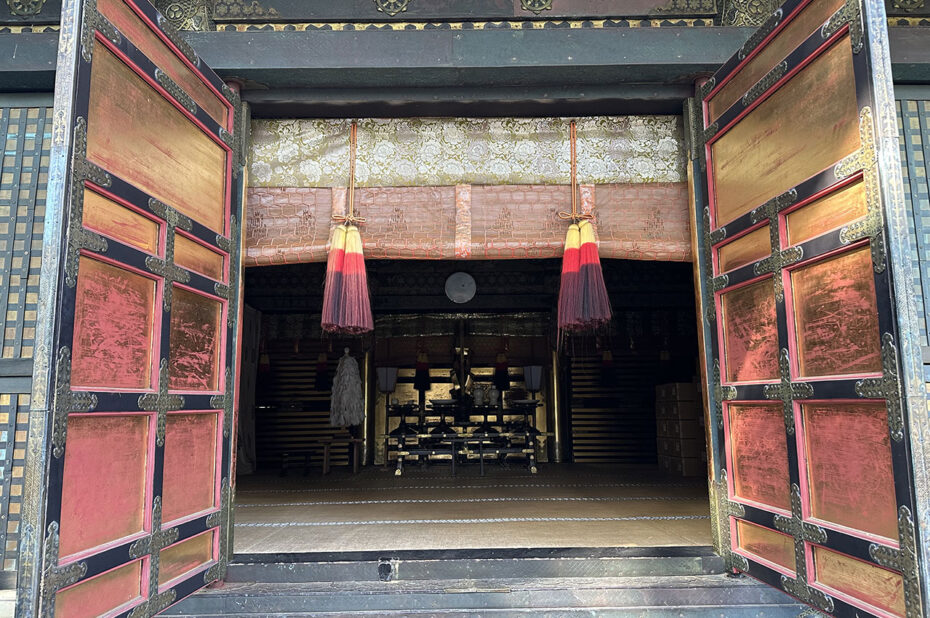 Espace de prière au sanctuaire Toshogu