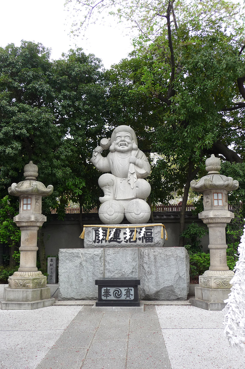 Statue de Daikokuten au sanctuaire Kanda-myōjin