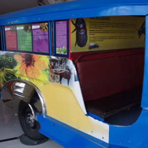 Un Jeepney, véhicule typiquement philippin