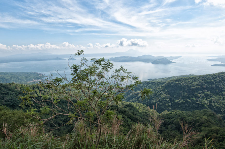 Le lac Taal et son volcan à Tagaytay