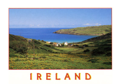 Paysage verdoyant d'Irlande