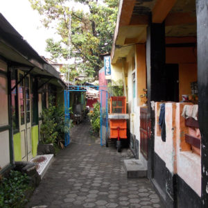 Une rue à Yogyakarta