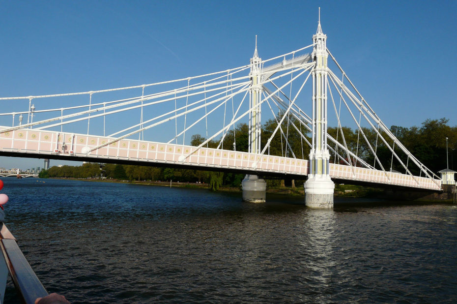 Albert bridge, un pont sur la Tamise