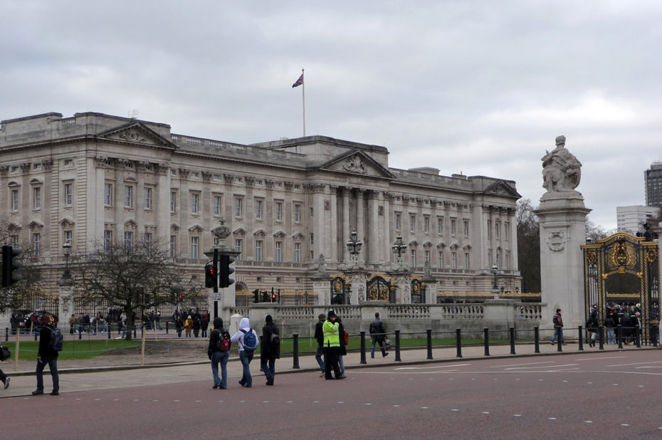 Buckingham Palace, la résidence de la reine d'Angleterre