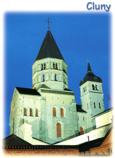 Les clochers de l'abbaye de Cluny