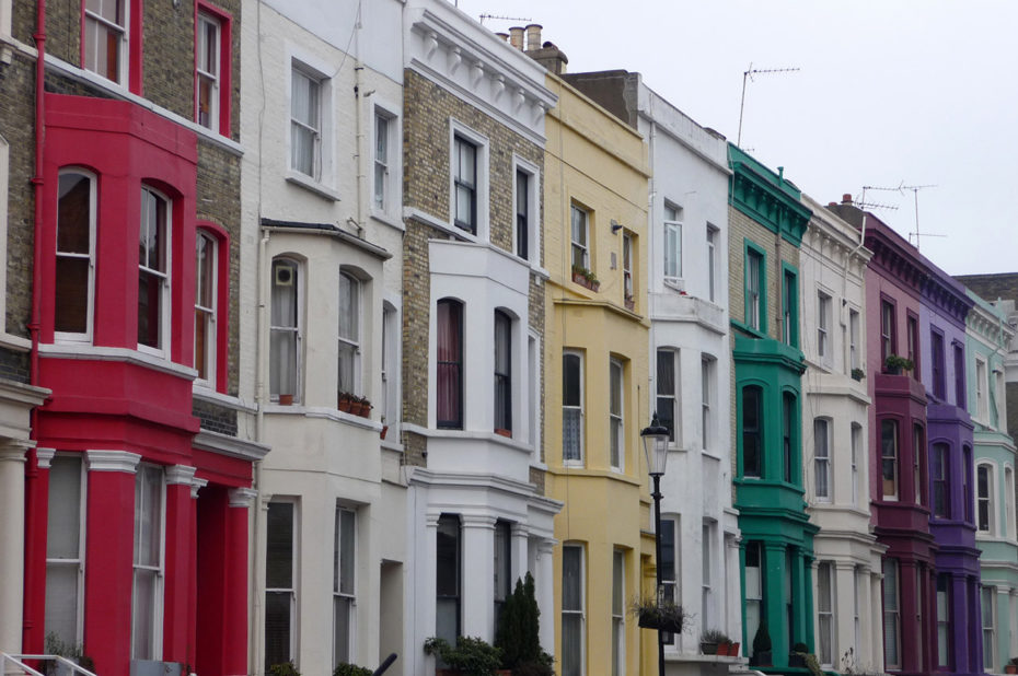 Des façades de toutes les couleurs