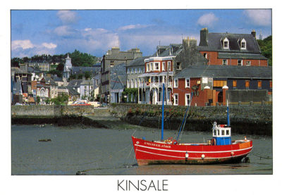 Kinsale, petit port sur l'estuaire du Bandon