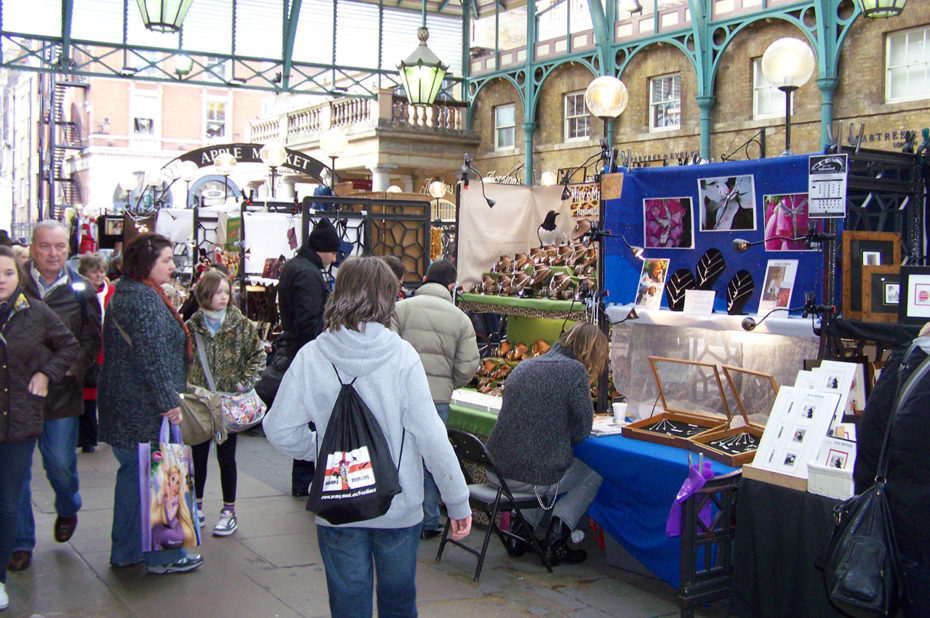 Marché des artistes à Covent Garden