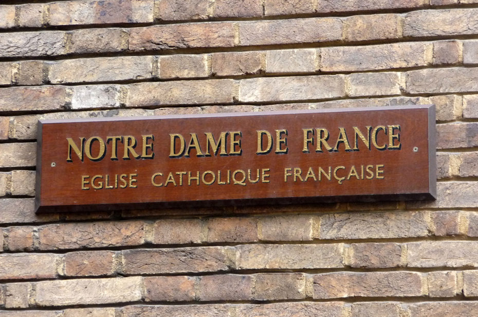 Notre-Dame de France, seule église catholique francophone d'Angleterre